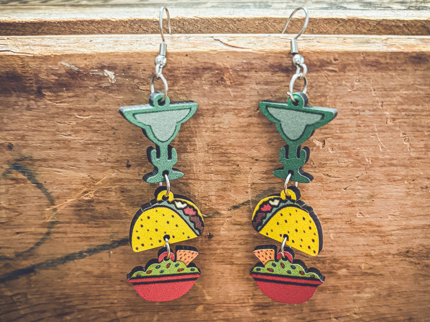 Adorable Mexican Food Earrings