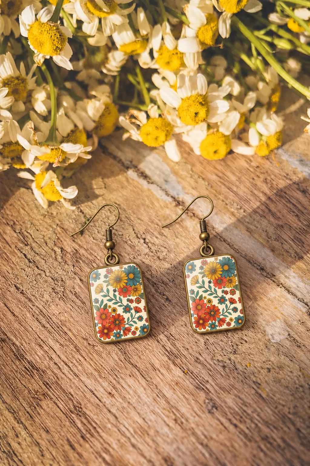 Wildflower Meadow Dangle Earrings