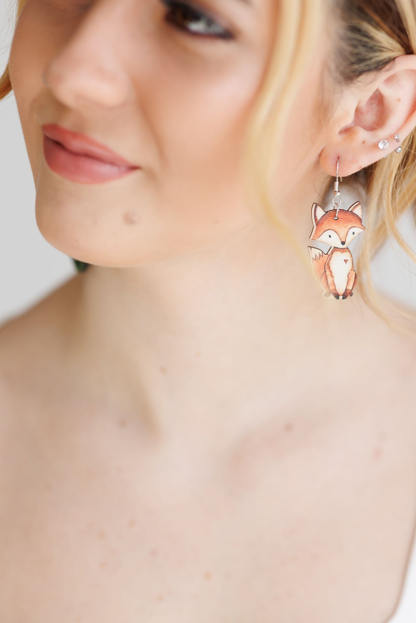 Adorable Woodland Fox Earrings