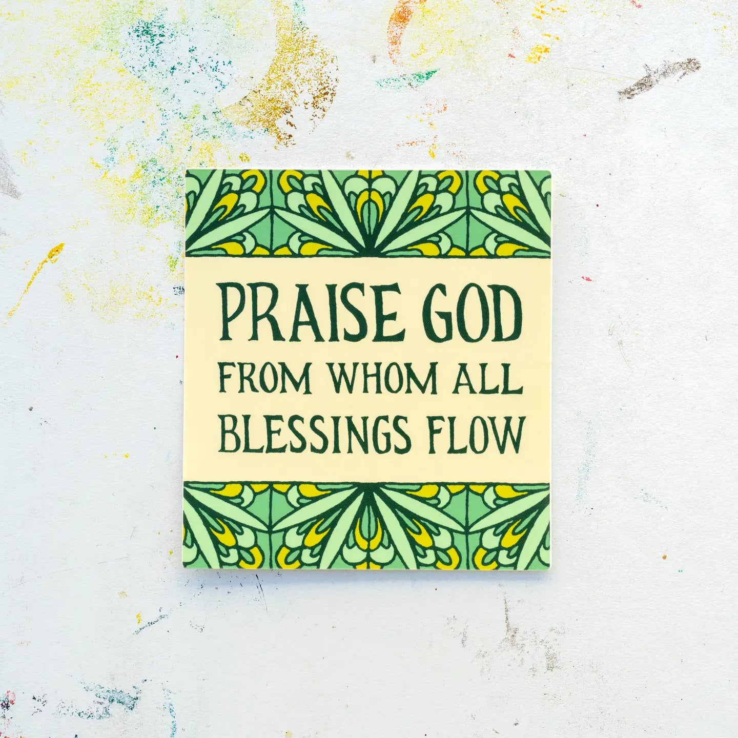 Doxology Hymn Sticker