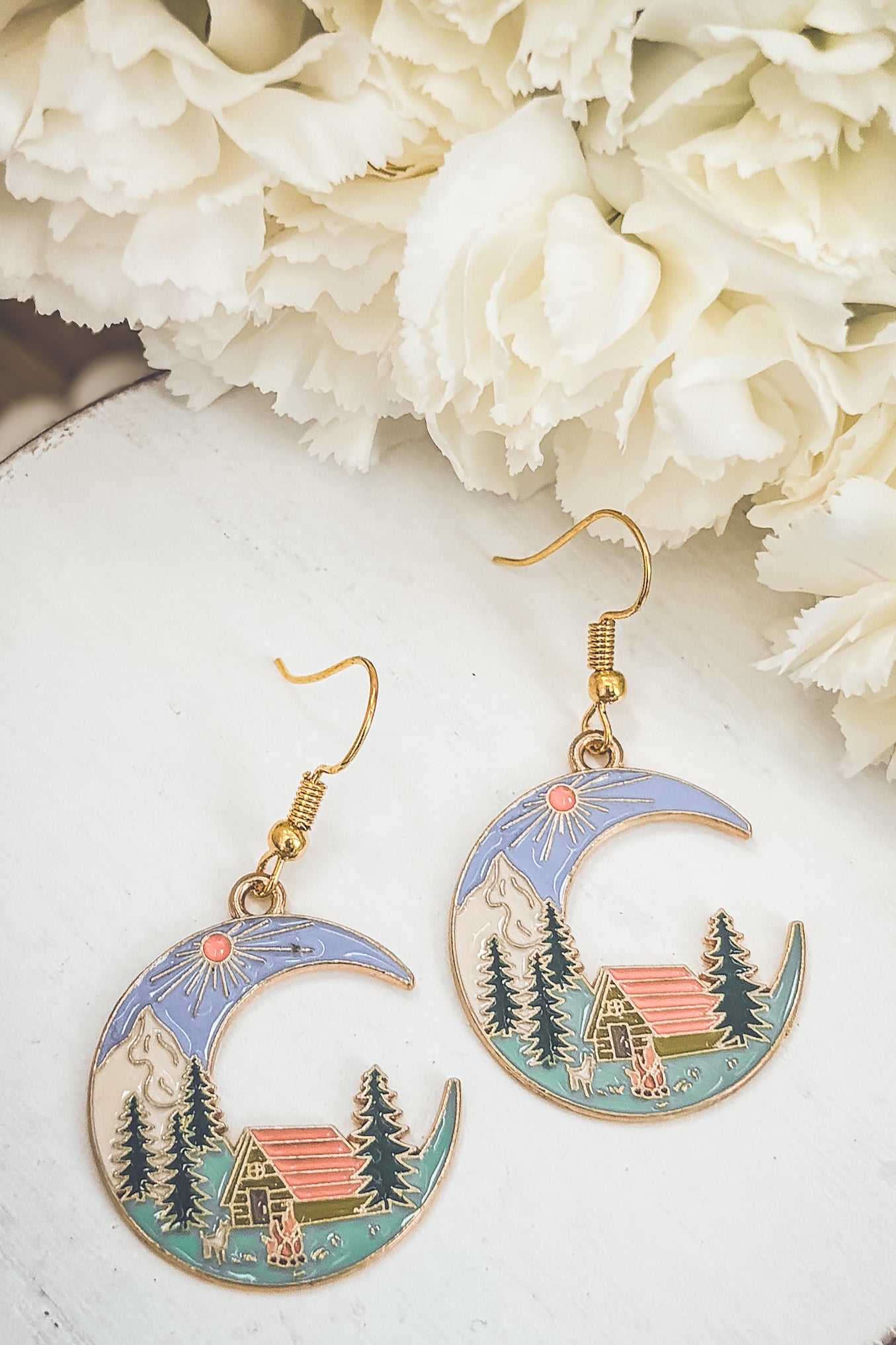 Beautiful Cabin Earrings