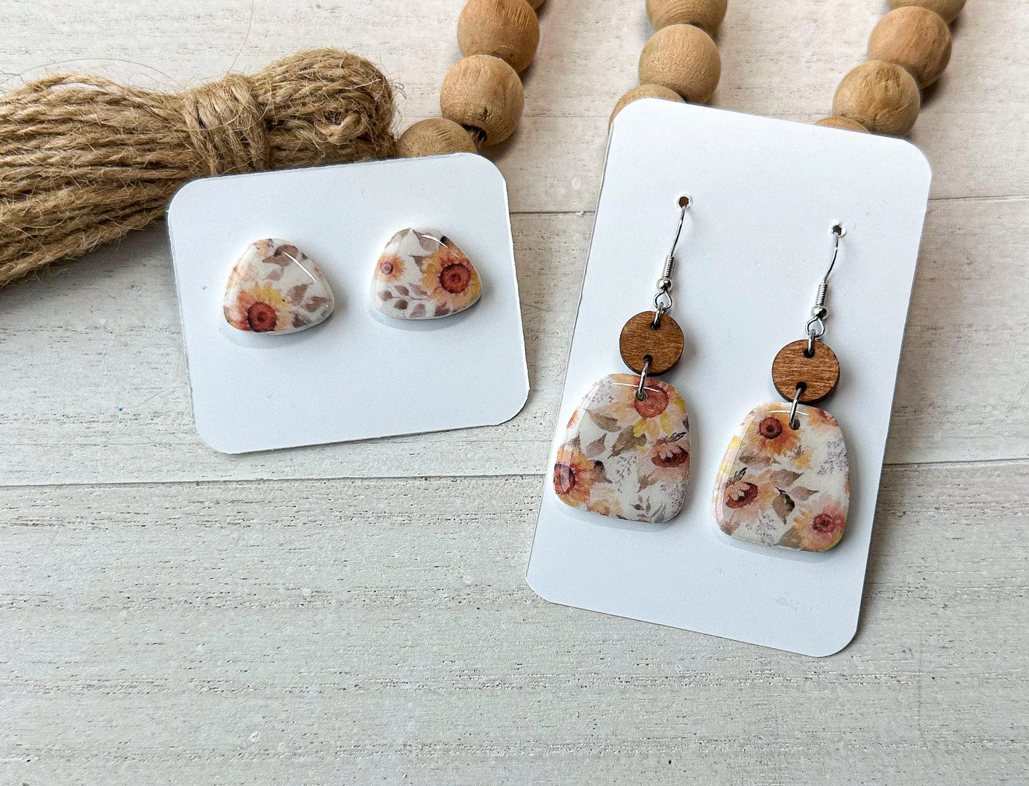 Beautiful Clay Earrings