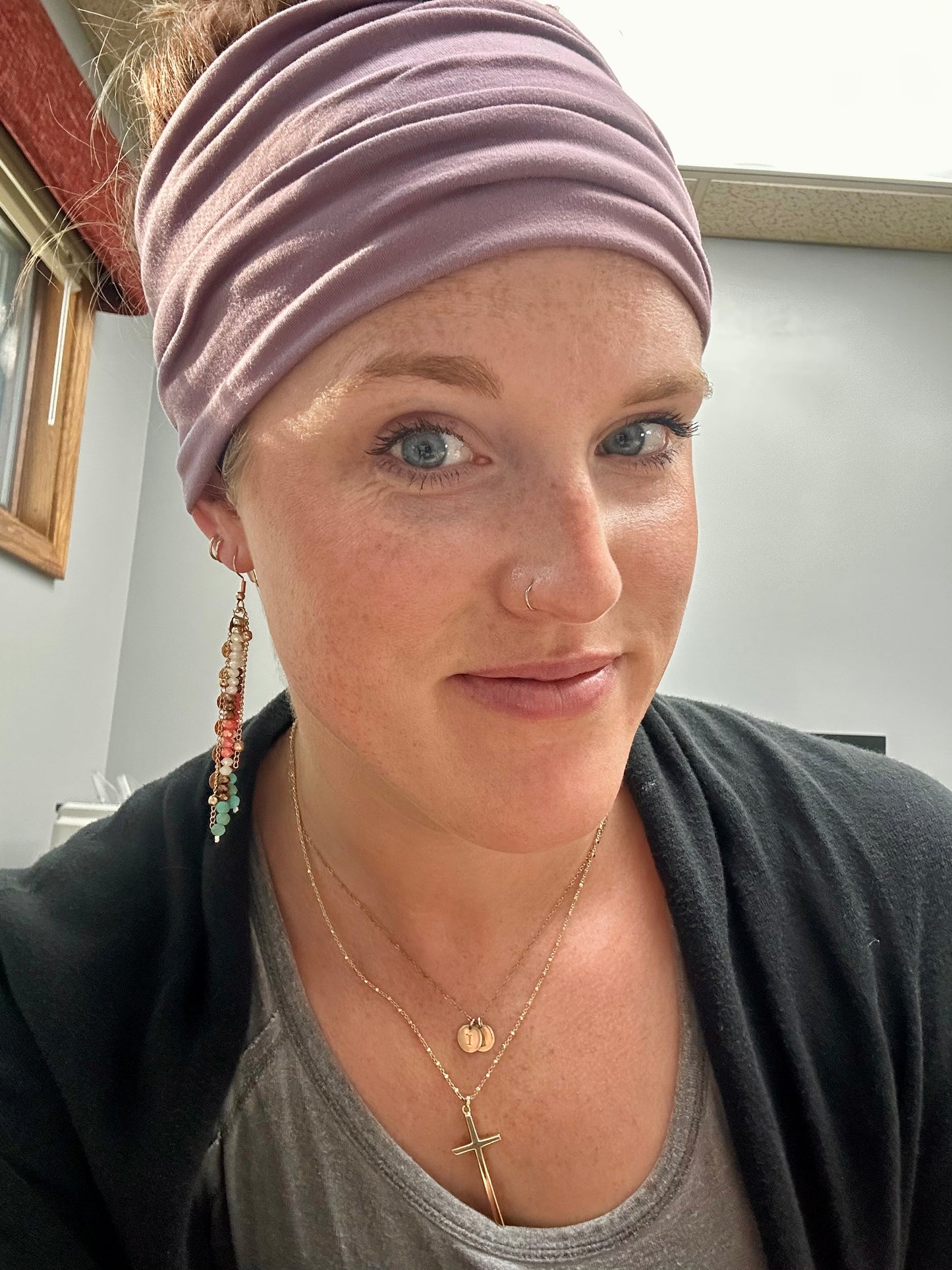 Beautiful Beaded Dangle Earrings