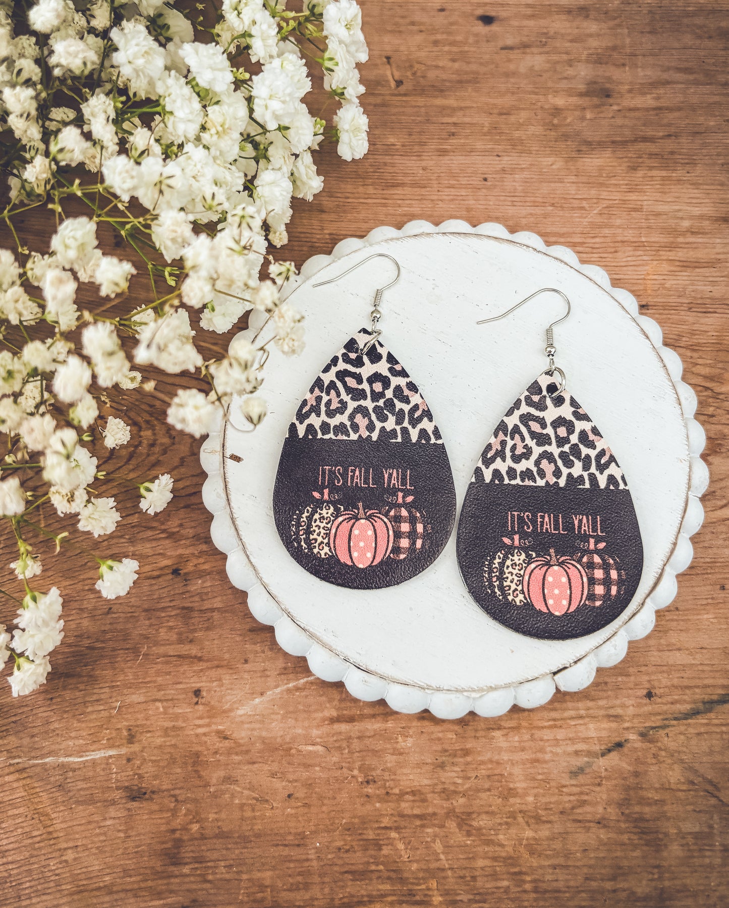 Beautiful Fall Ya'll Drop Earrings
