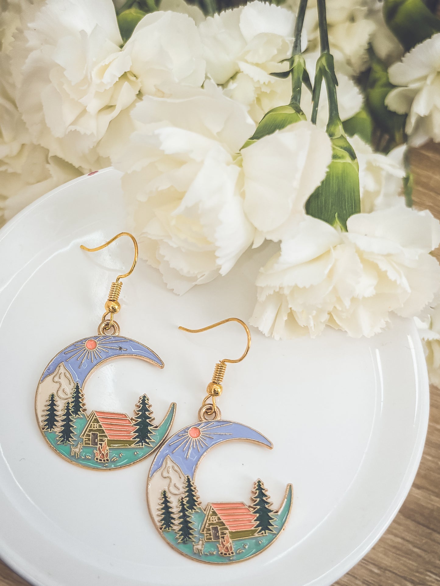 Beautiful Cabin Earrings
