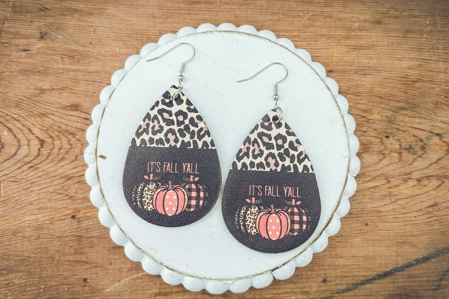 Beautiful Fall Ya'll Drop Earrings