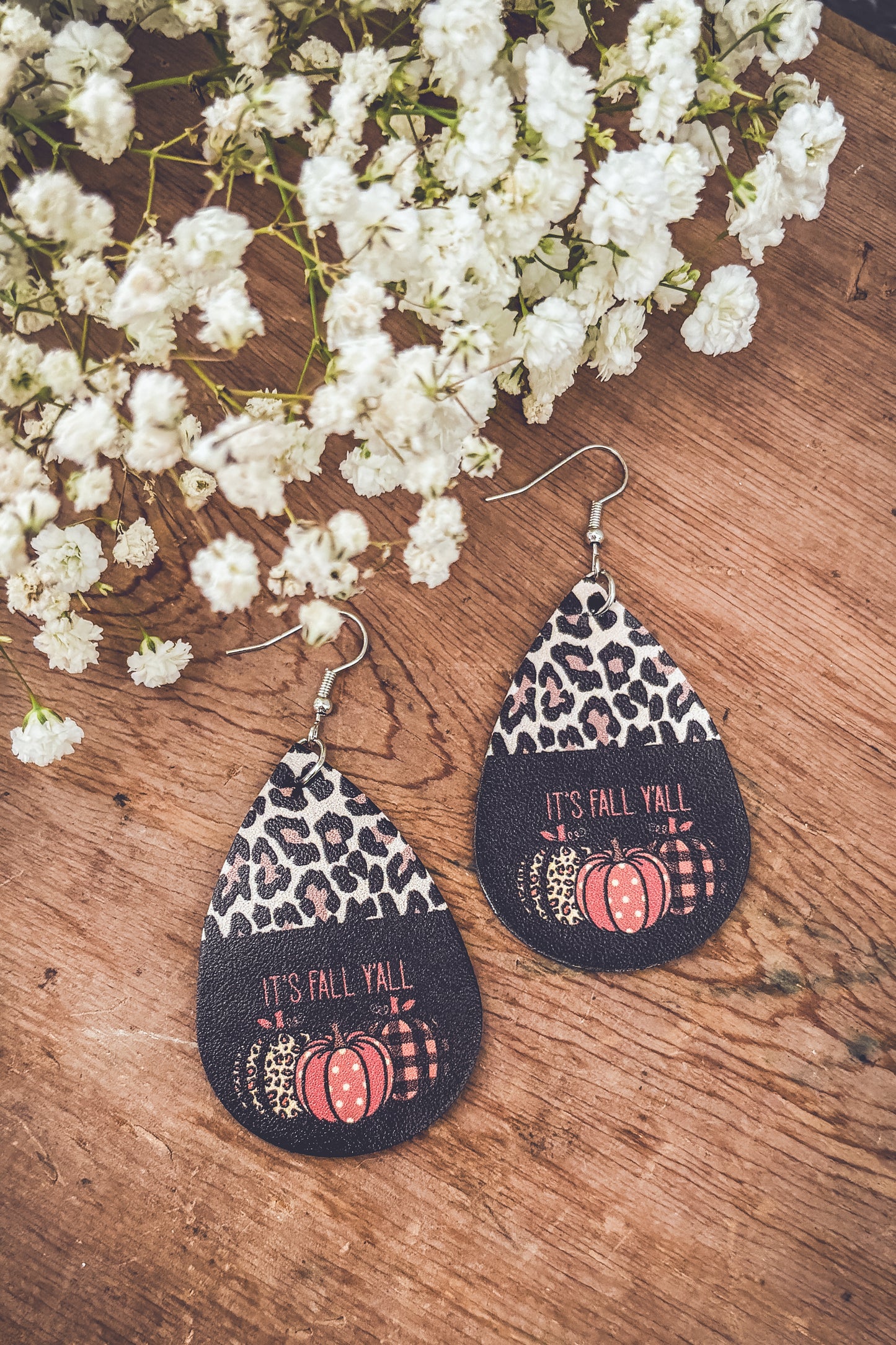 Beautiful Fall Ya'll Drop Earrings