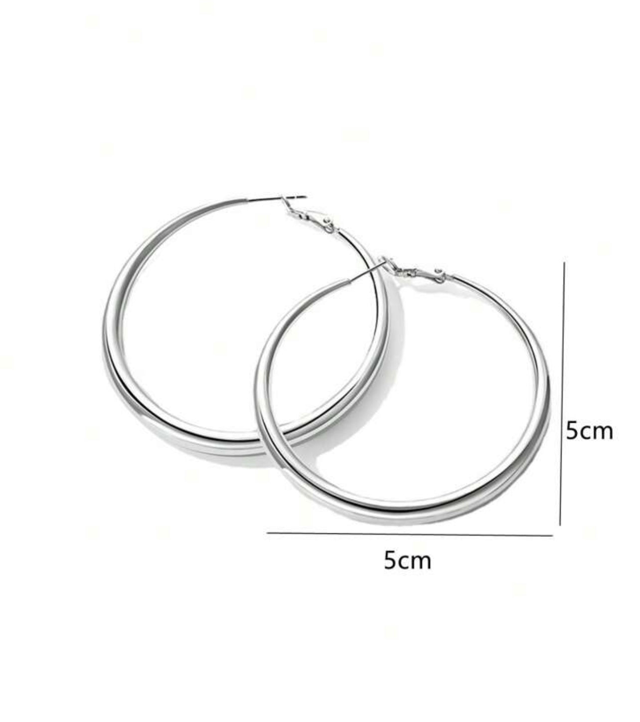 The Everyday Hoop Large-Gold or Silver