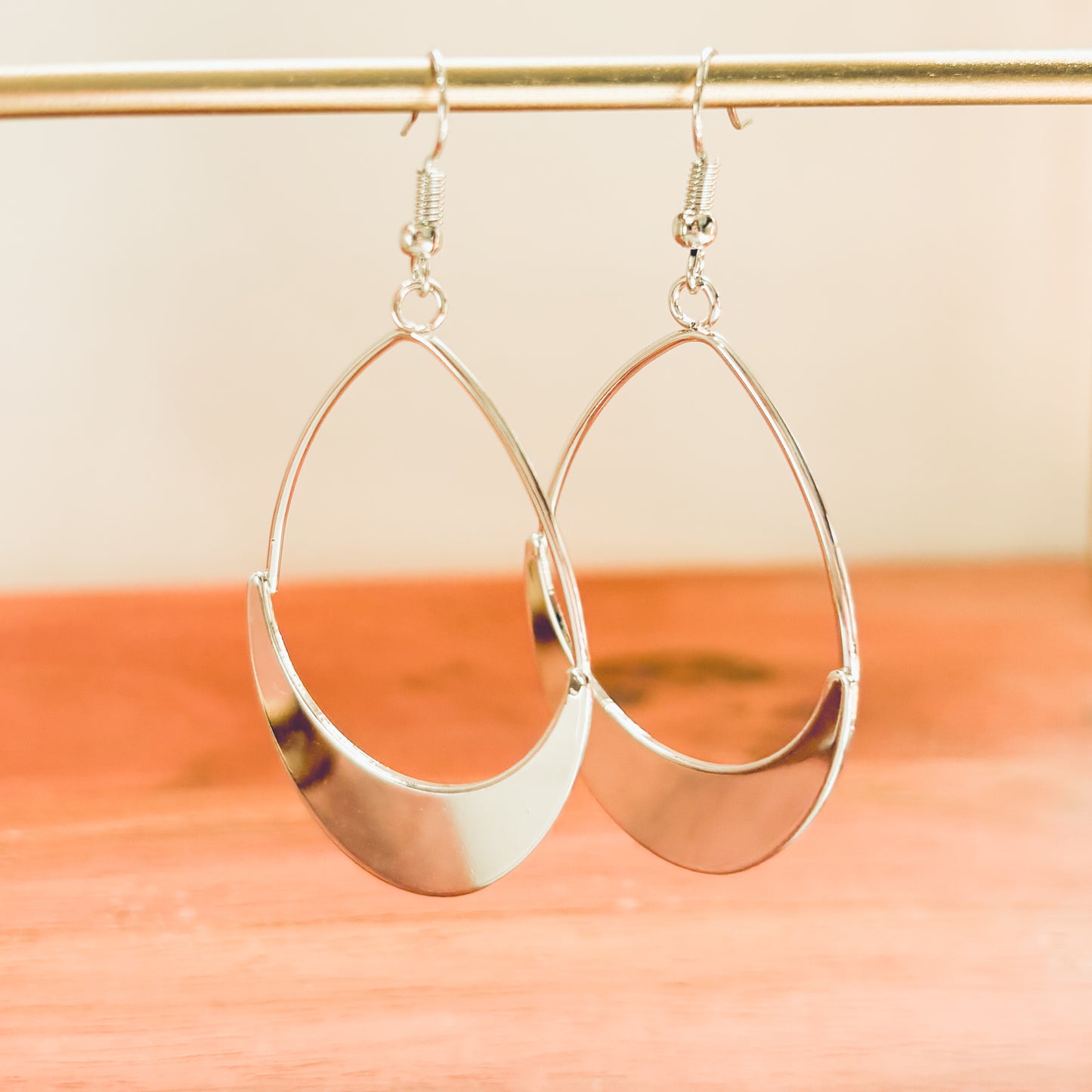 Beautiful Silver Drop Earrings
