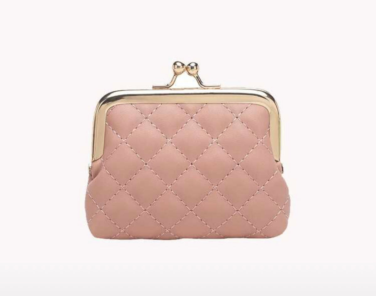 Vintage Quilted Coin Purse