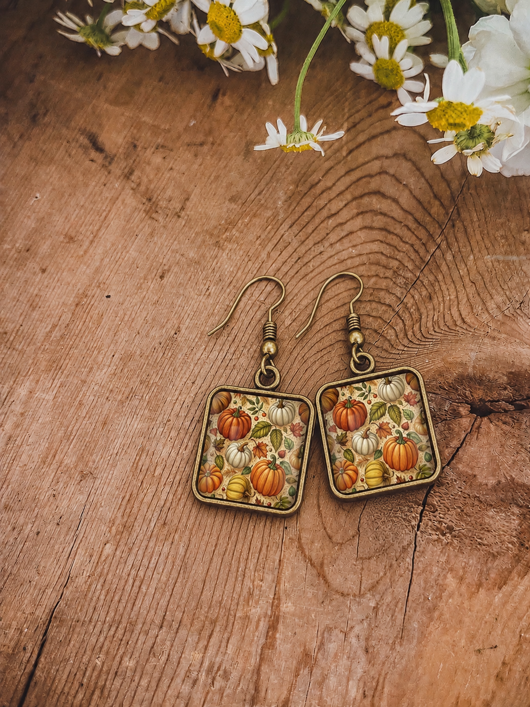 Pumpkin Patch Earrings