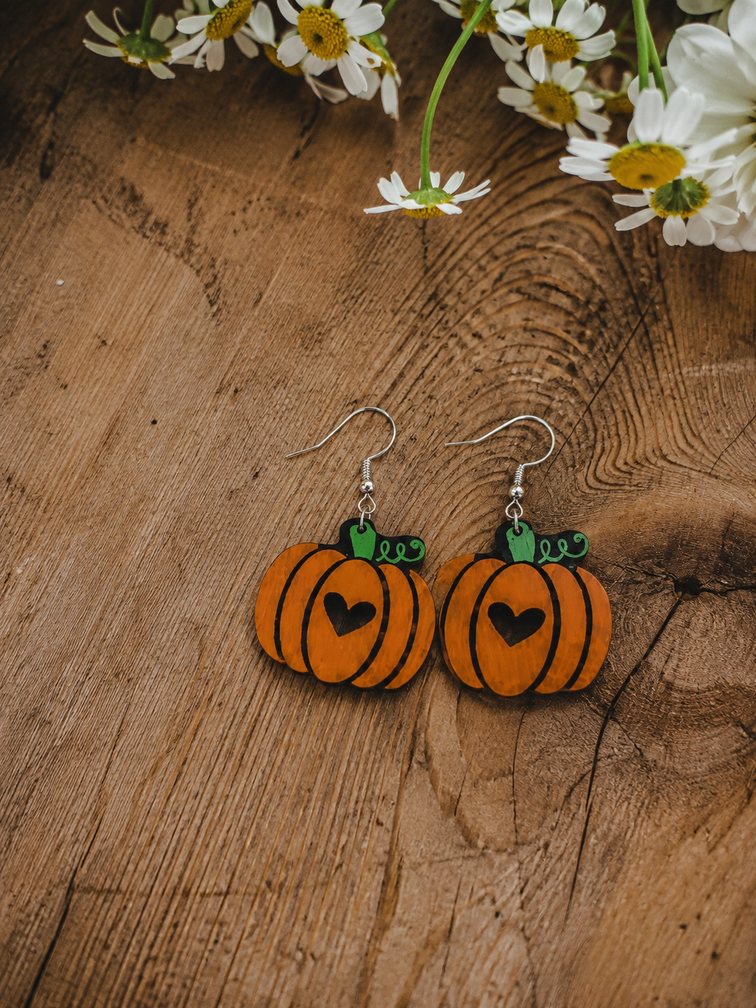 Pumpkin Love Earrings