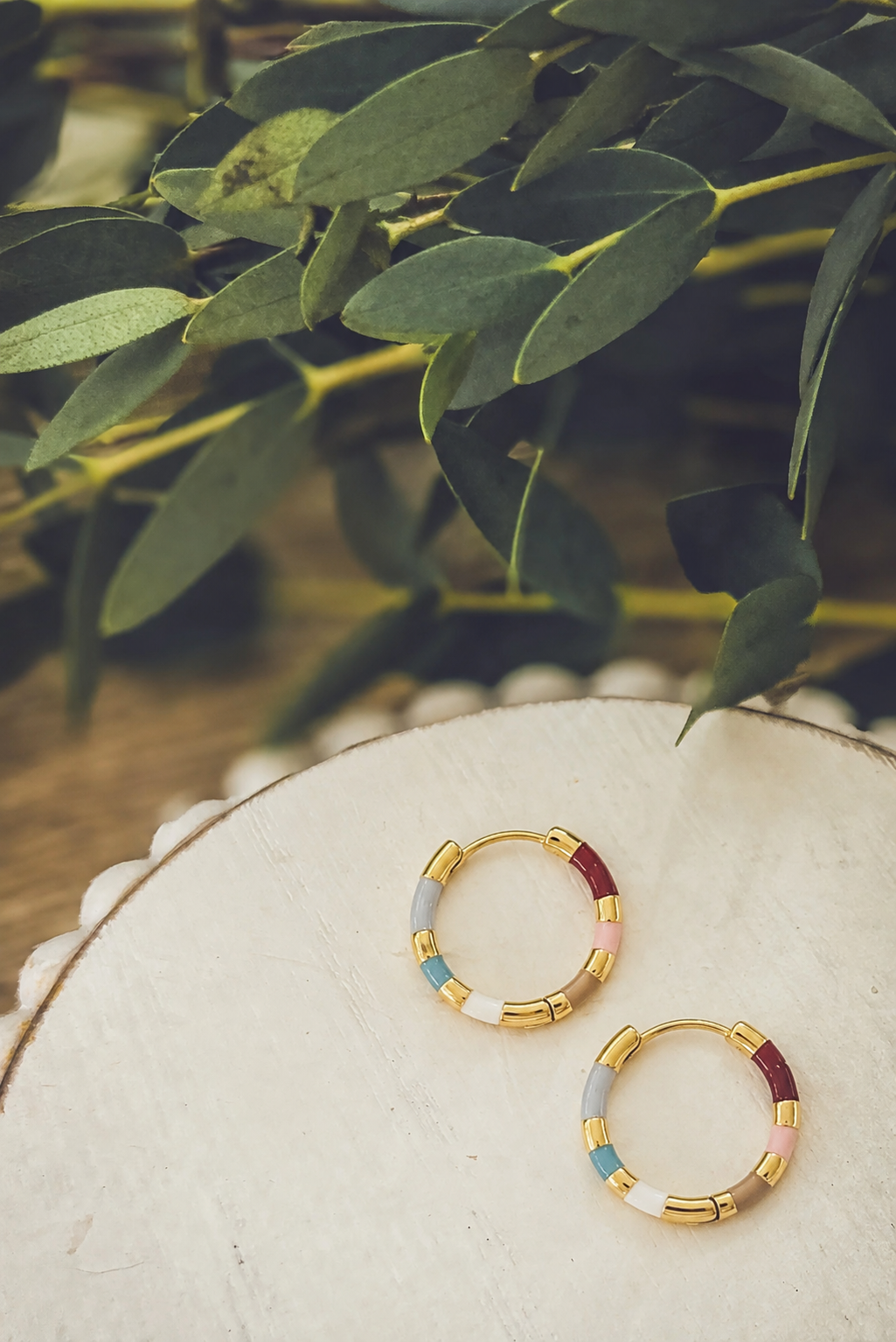 Patchwork Hoops