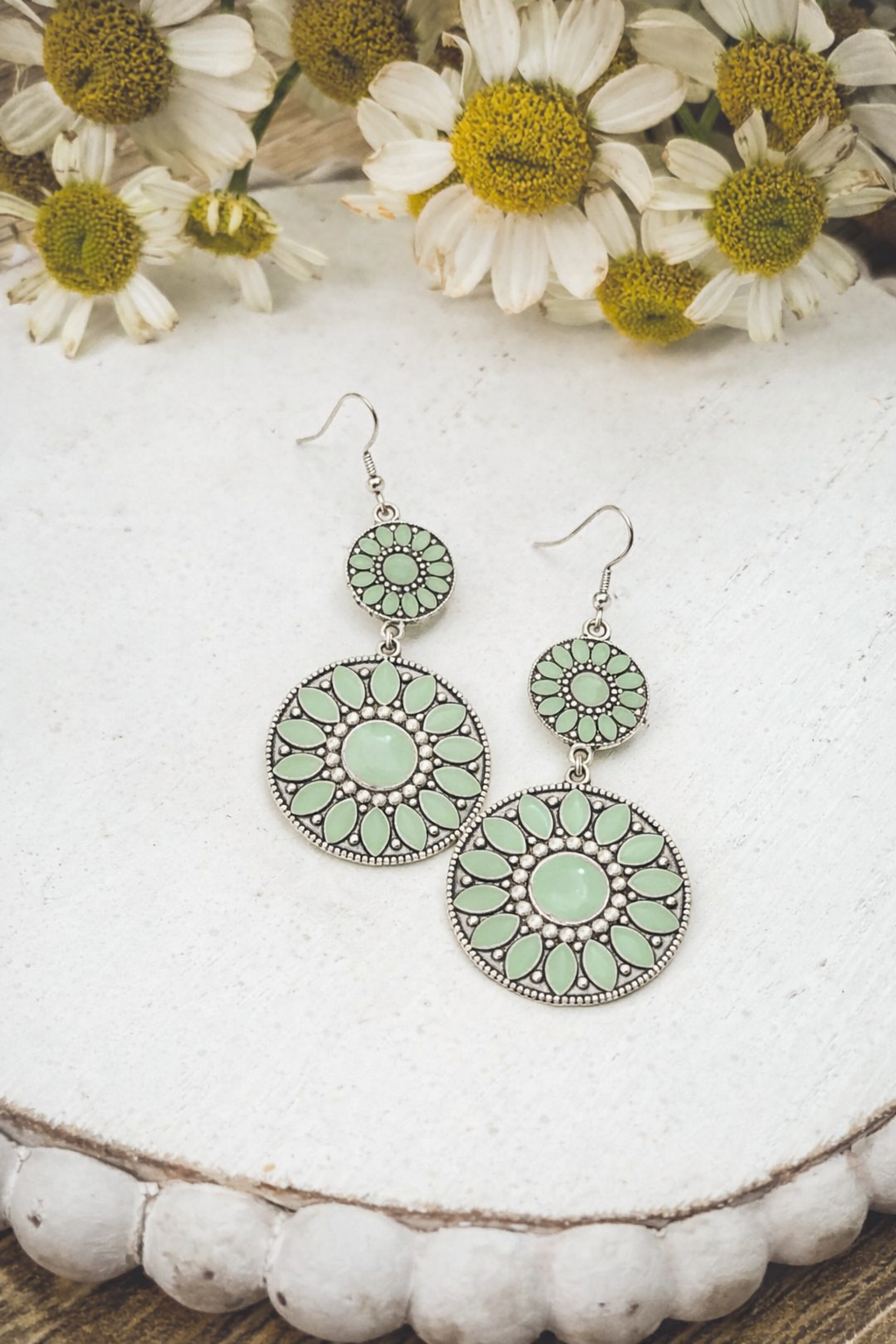 Beautiful Colorful Drop Earrings