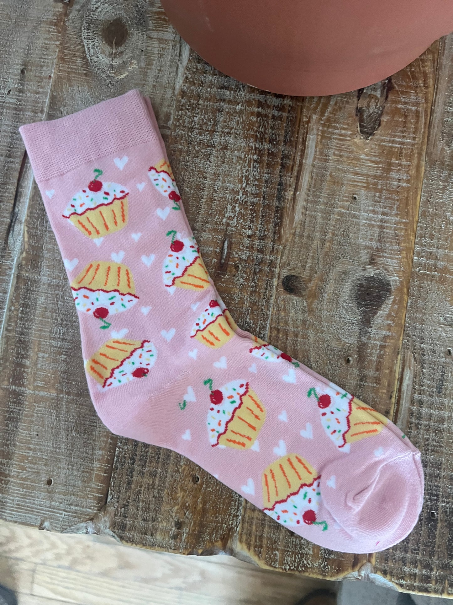 Adorable Cupcake Socks