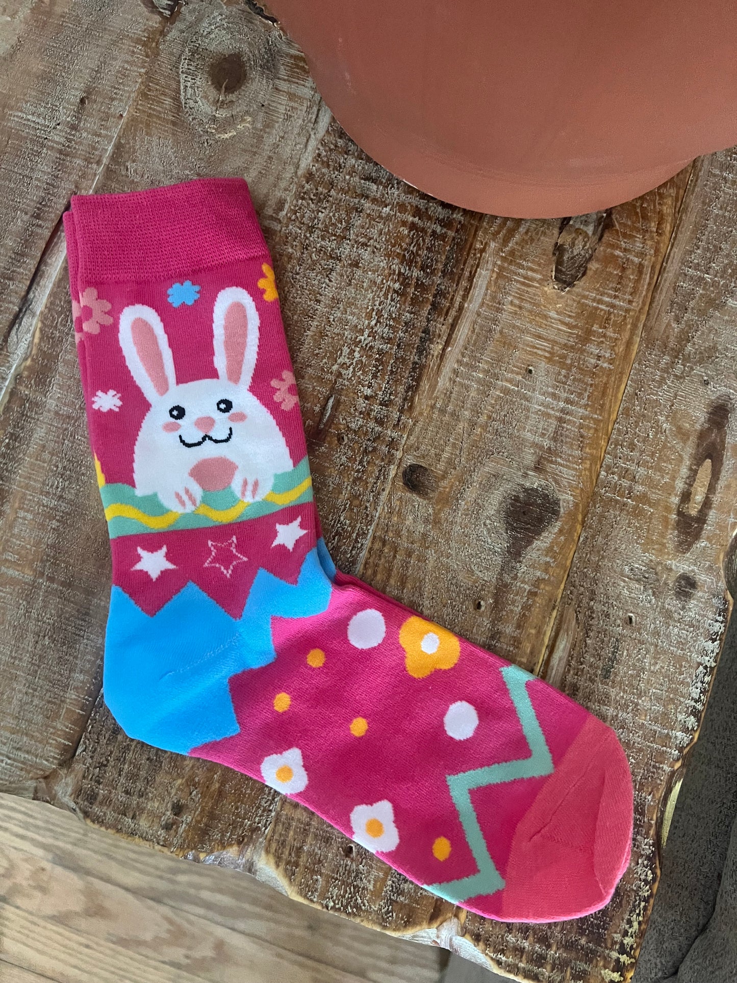 Adorable Easter Bunny Socks