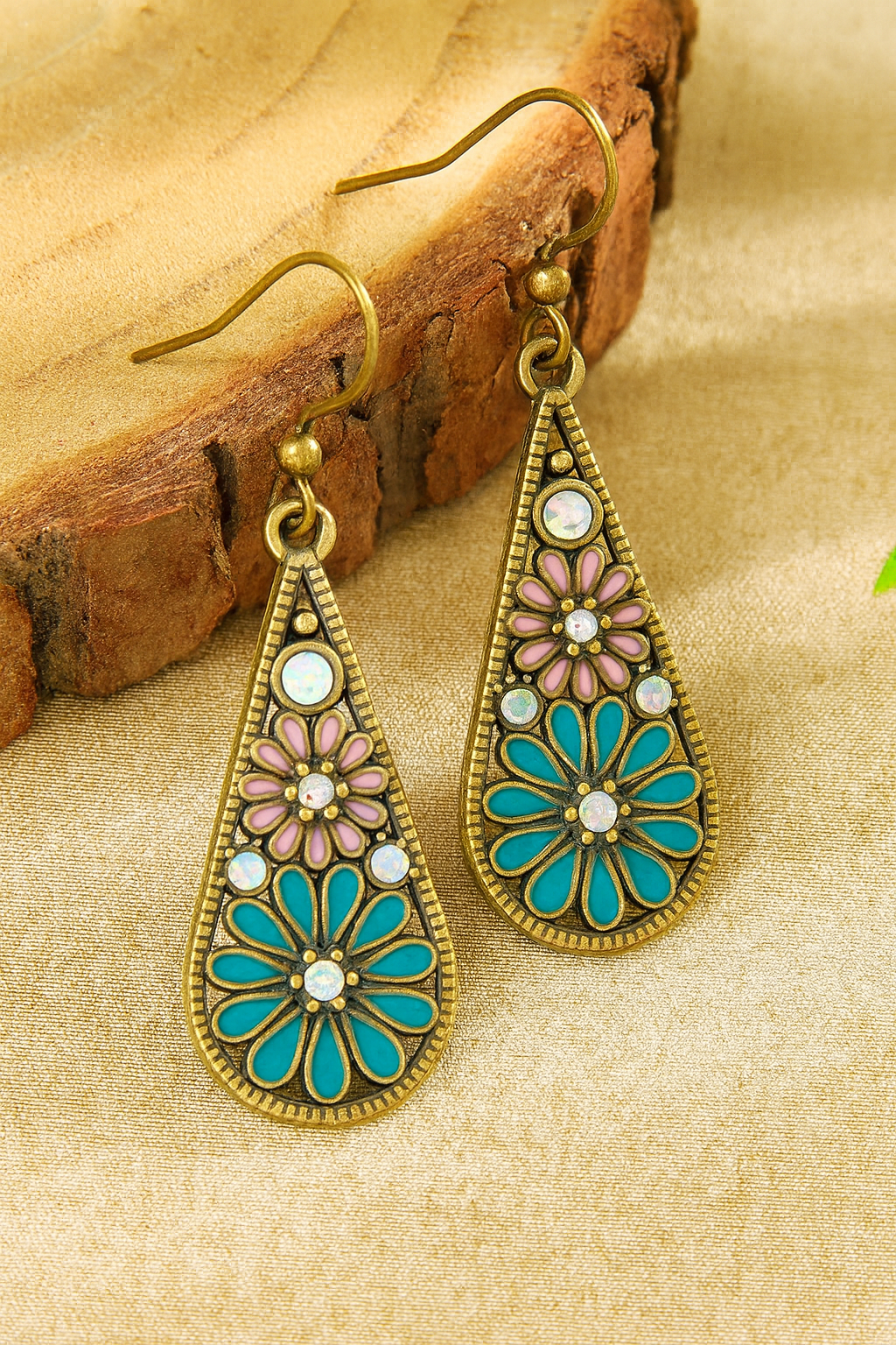 Beautiful Colorful Drop Earrings