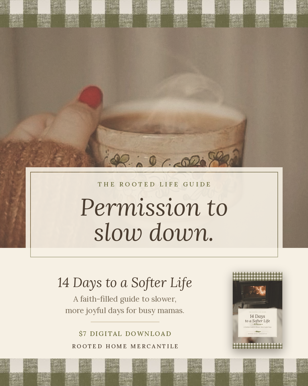 14 Days to a Softer Life: A Faith-Filled Slow Living Guide (Digital Download)