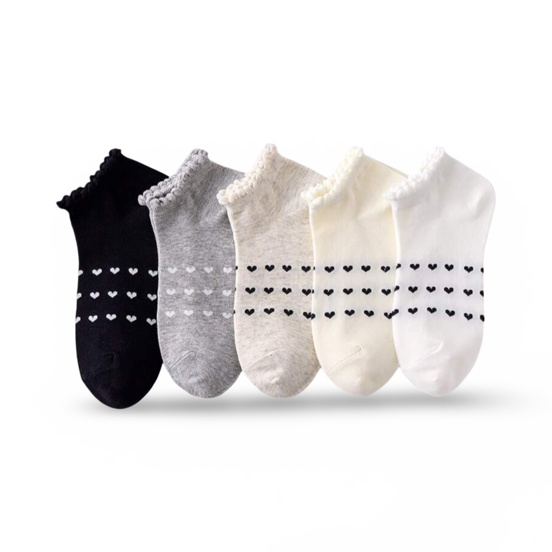 Adorable 5 Pair Socks