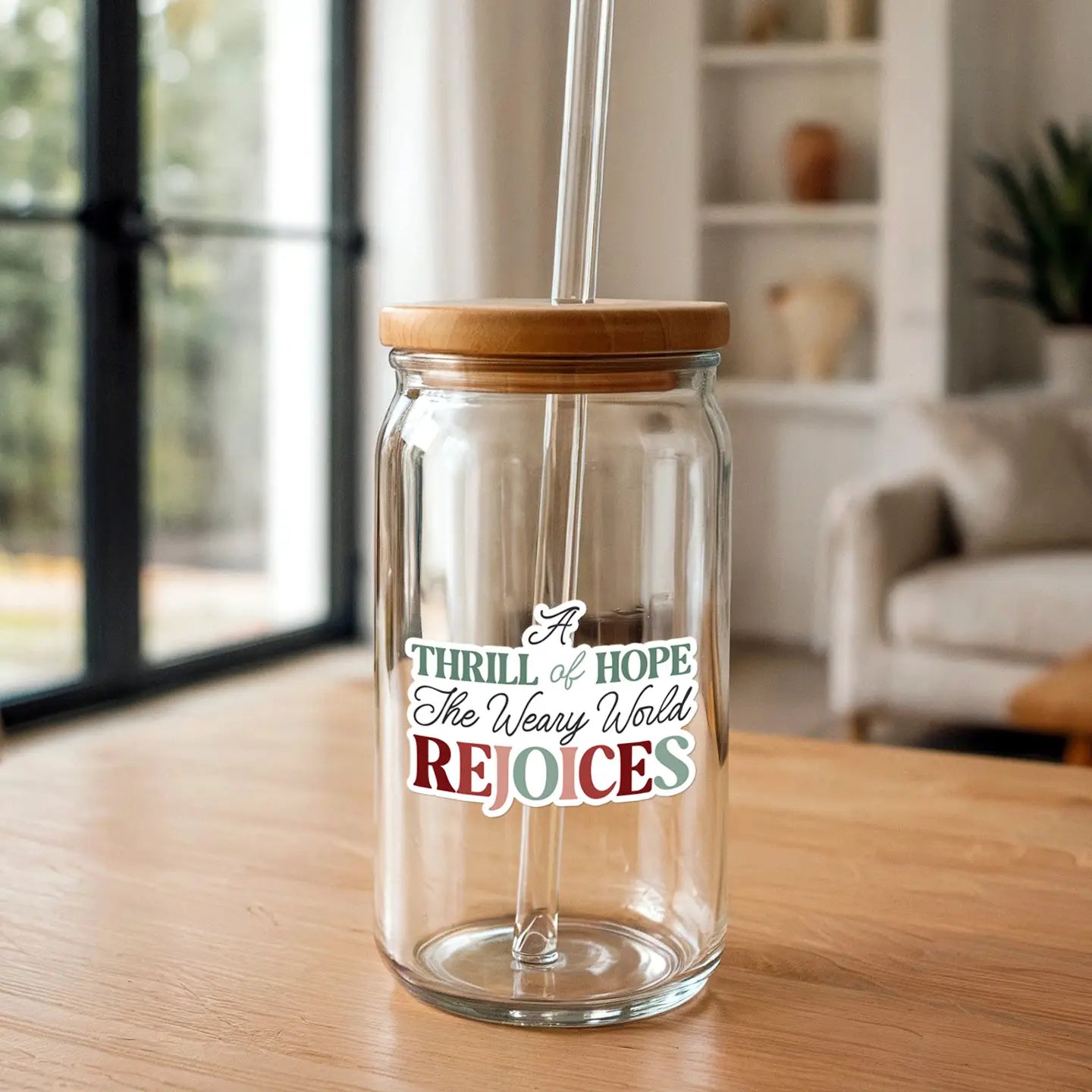 Christmas Sticker | A Thrill of Hope - Oh Holy Night