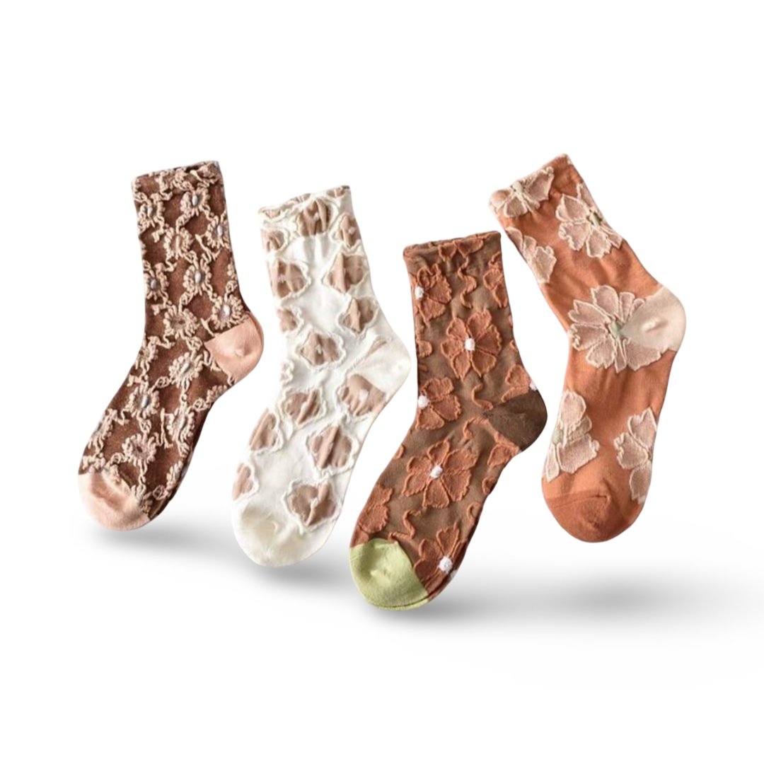 Adorable 5 Pair Socks