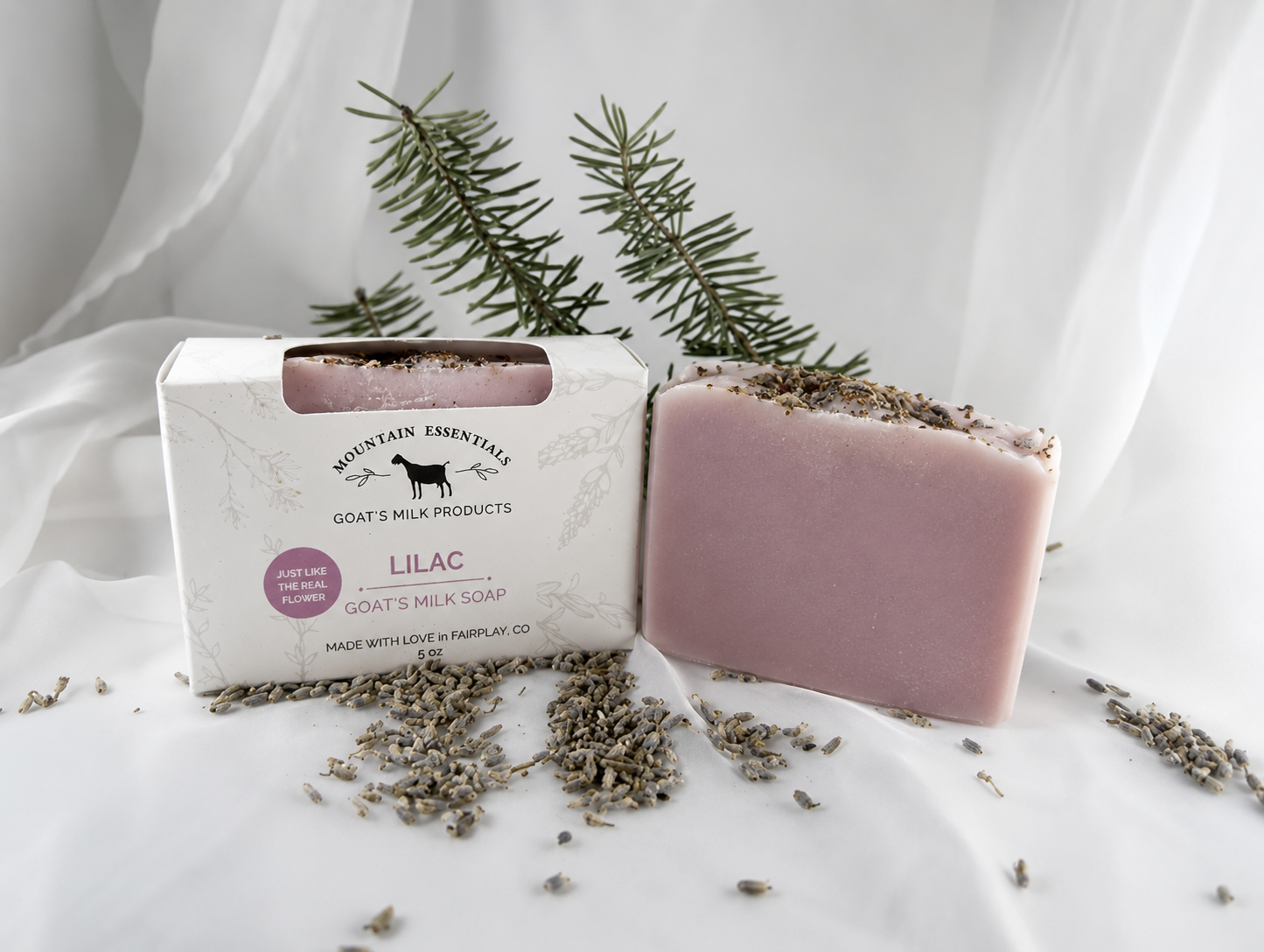 Lilac Goat Milk Hand and Body Soap