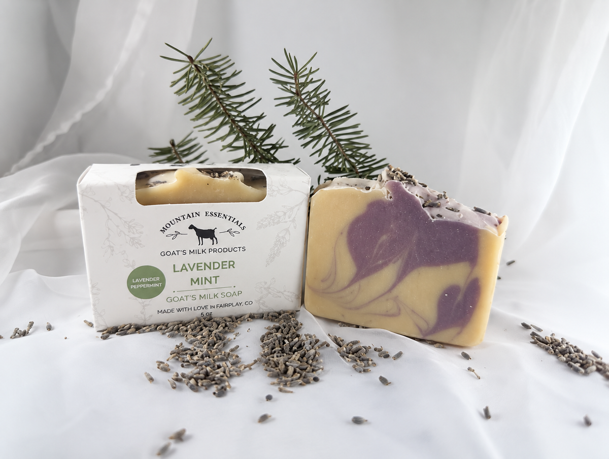 Lavender Mint Goat Milk Hand and Body Soap