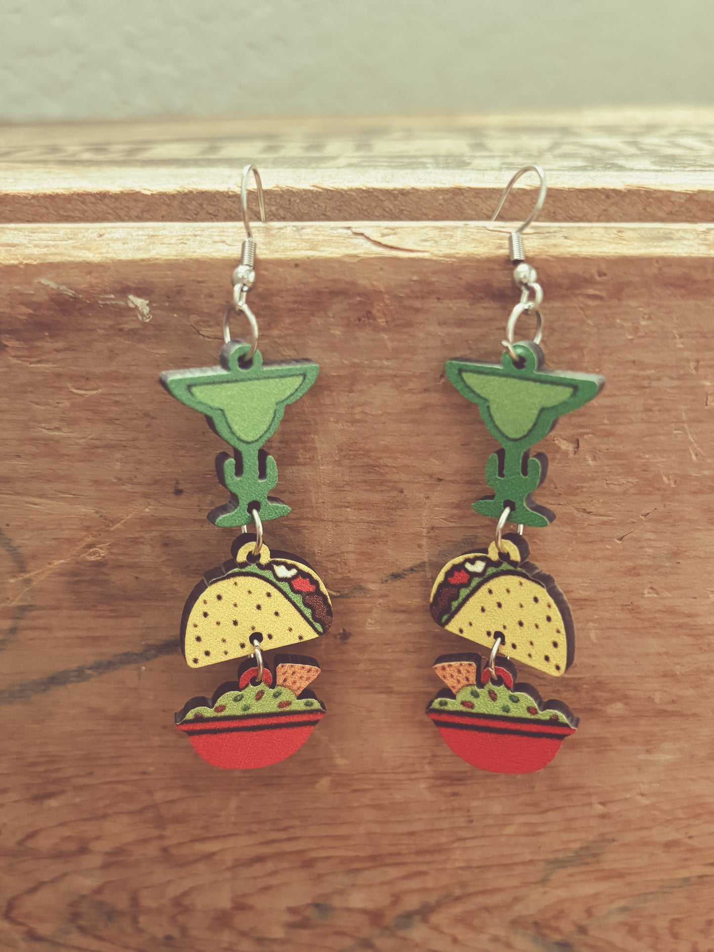 Adorable Mexican Food Earrings
