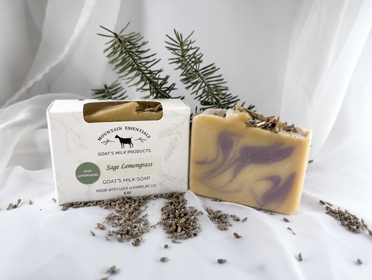 Sage Lemongrass Goat Milk Hand and Body Soap