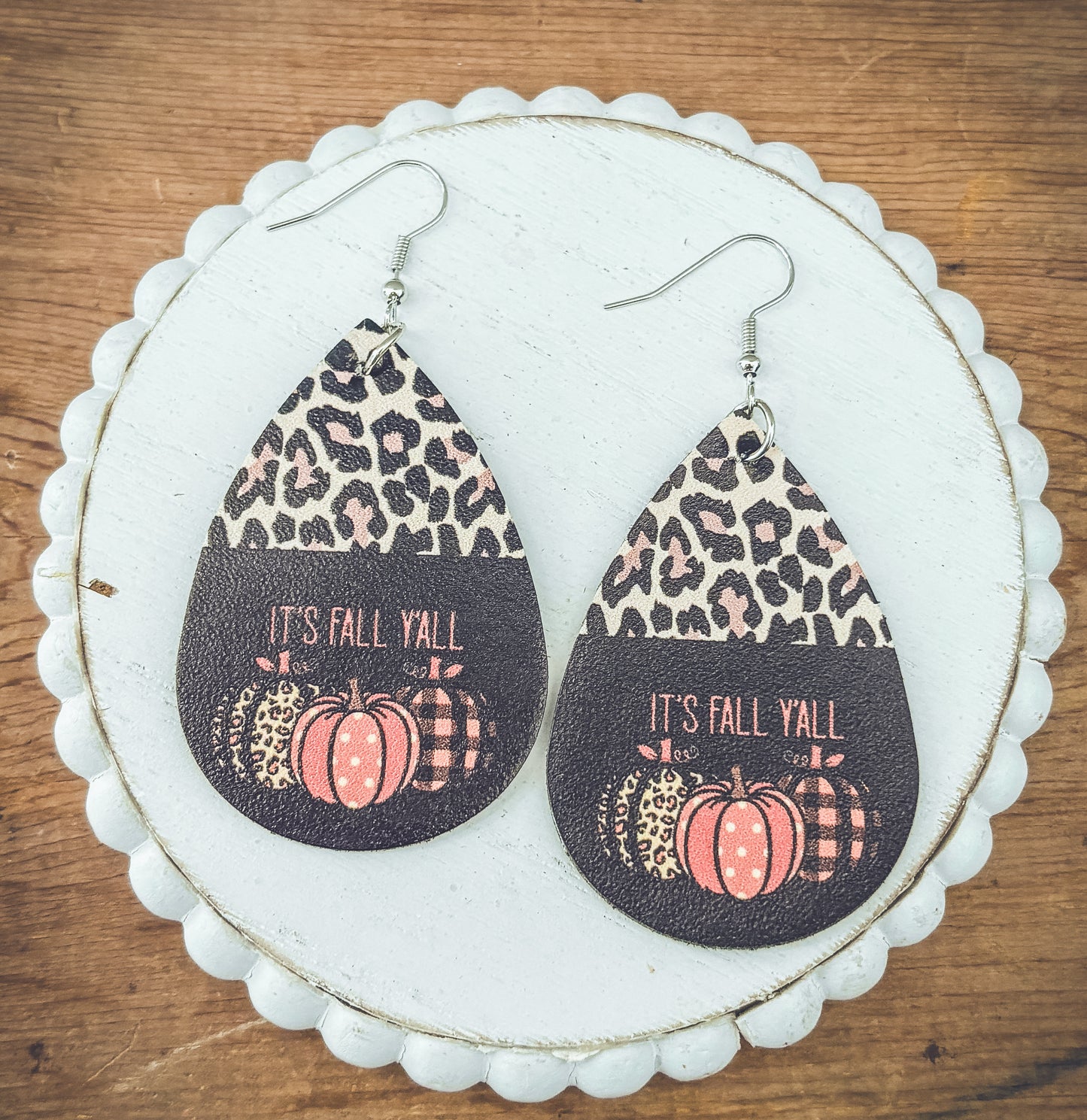 Beautiful Fall Ya'll Drop Earrings