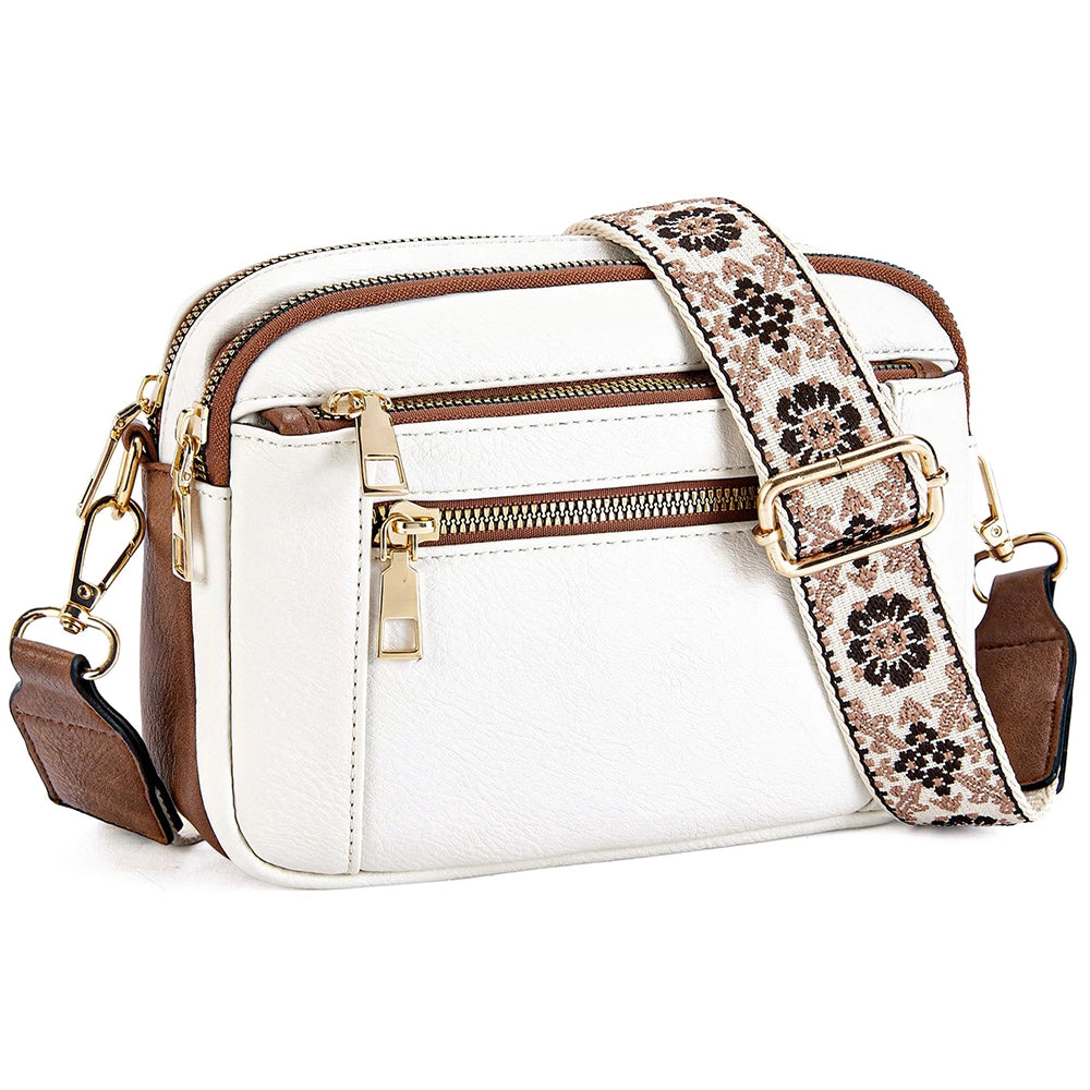The Juniper Crossbody Bag White