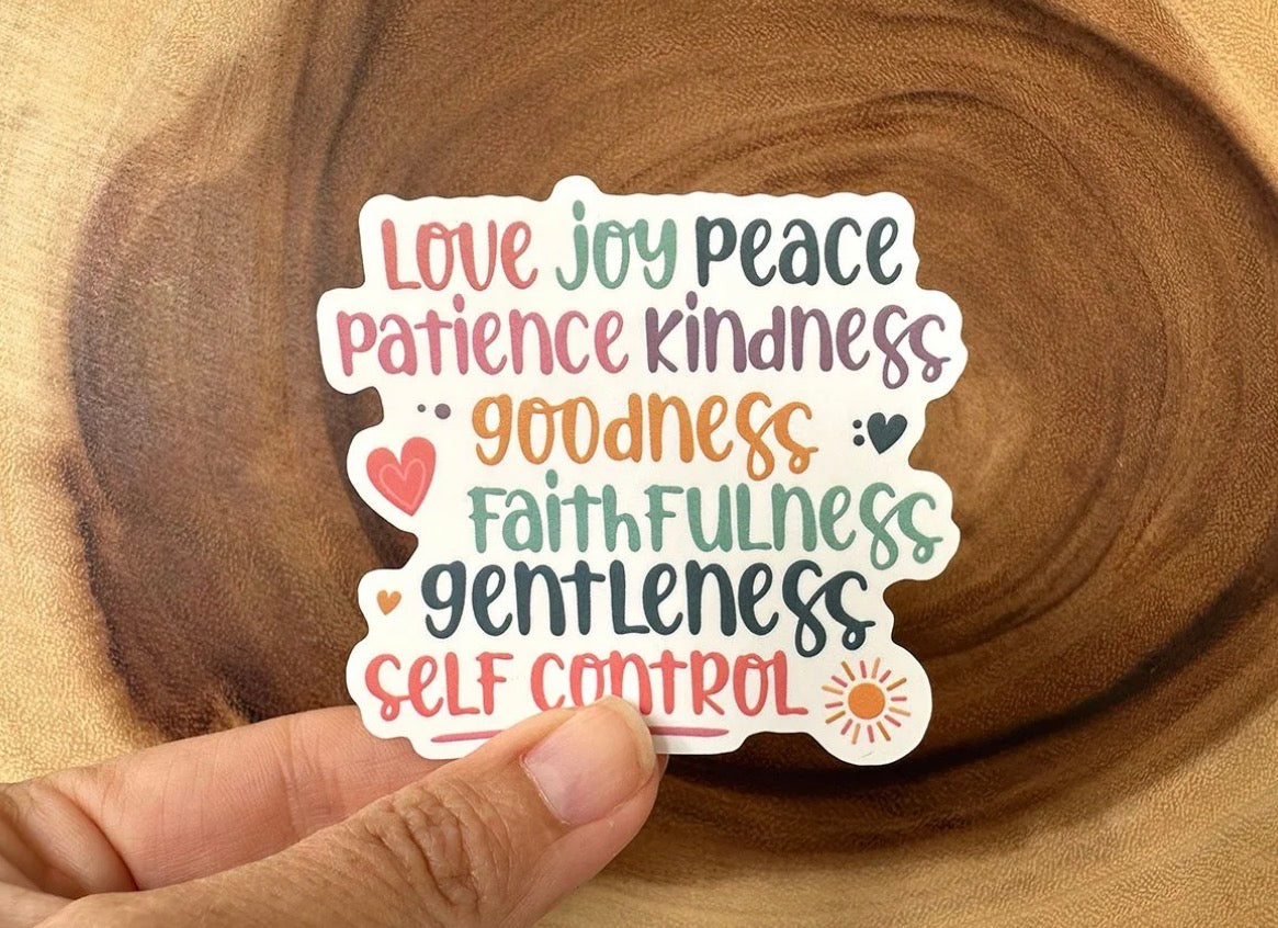 Fruit of the Spirit Sticker