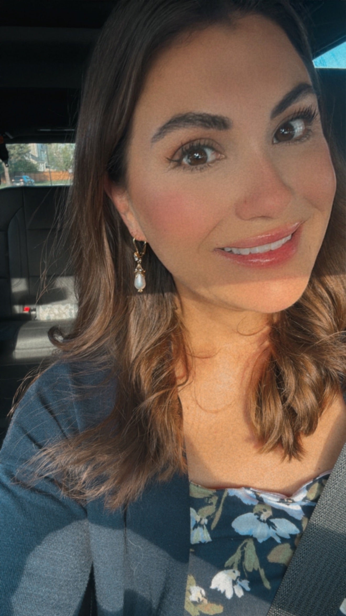 Beautiful Pearl Drop Earrings