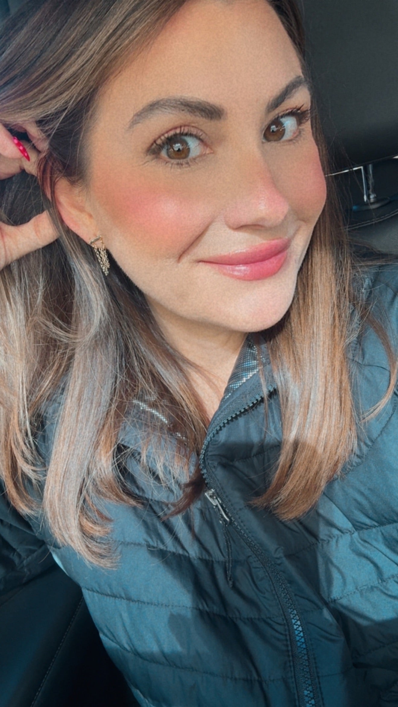 Beautiful Gold Chain Earrings