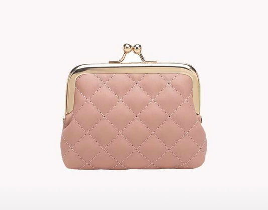 Vintage Quilted Coin Purse