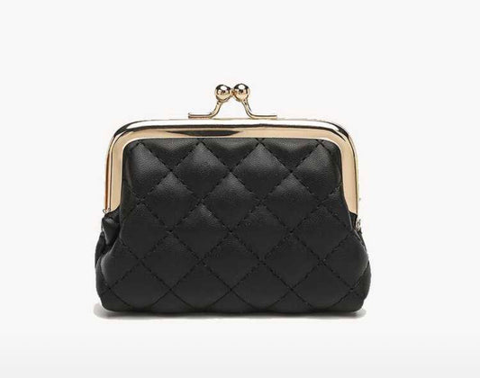 Vintage Quilted Coin Purse