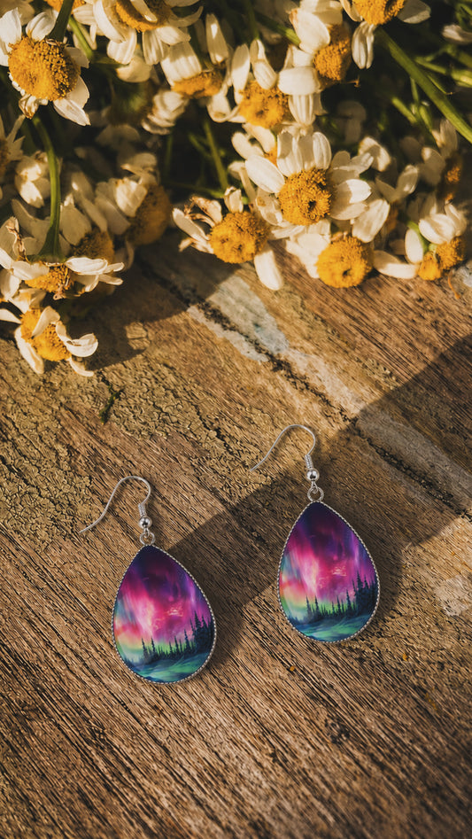 Beautiful Colorful Drop Earrings