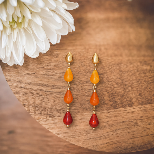 Beautiful Colorful Drop Earrings