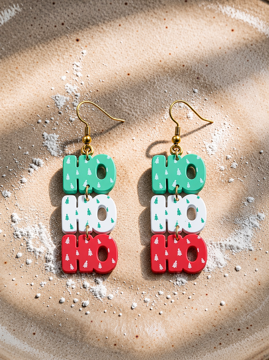 Ho Ho Ho Earrings