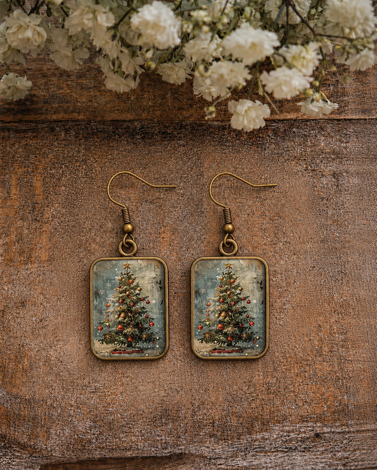 O Christmas Tree Earrings