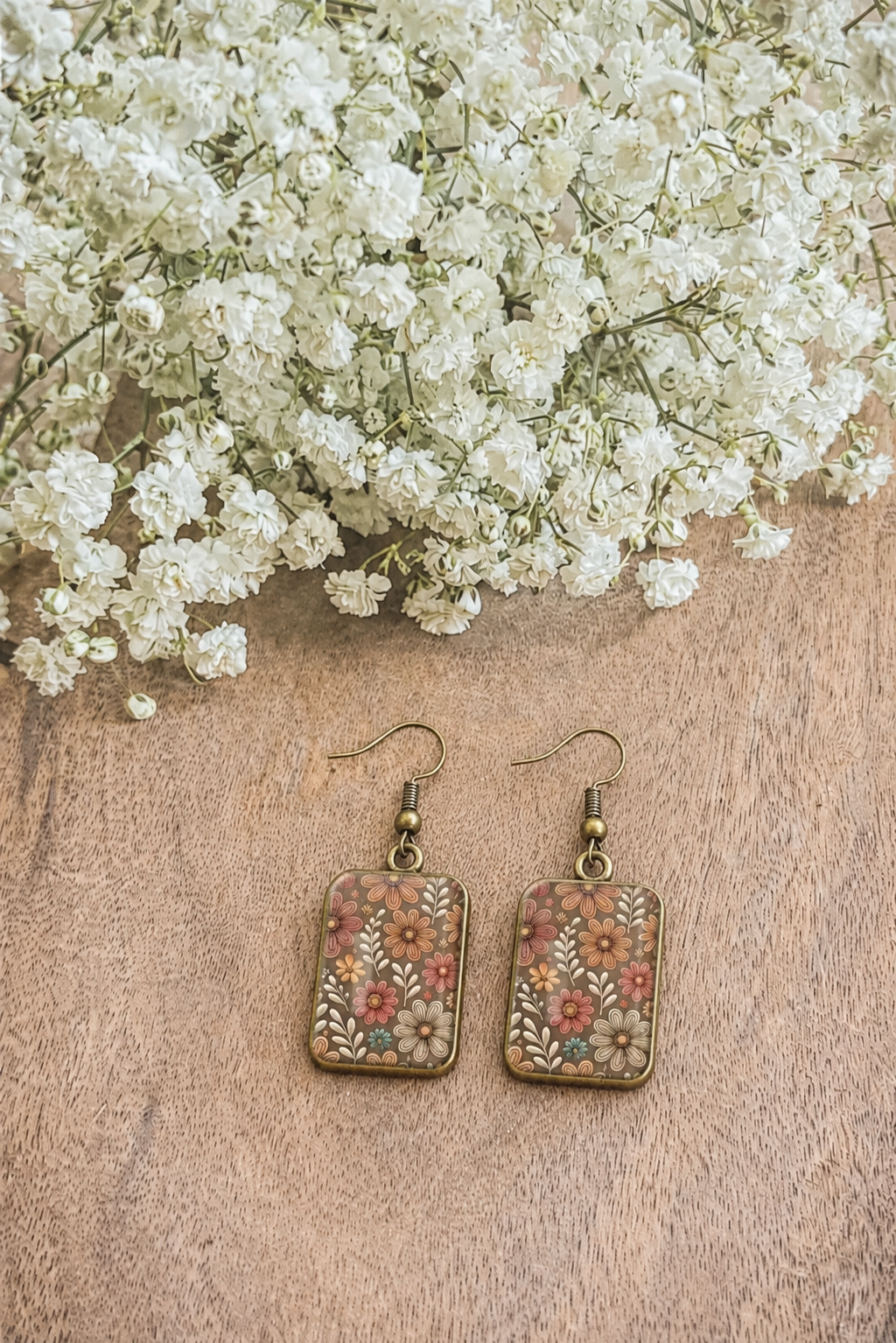 Vintage Wildflower Earrings