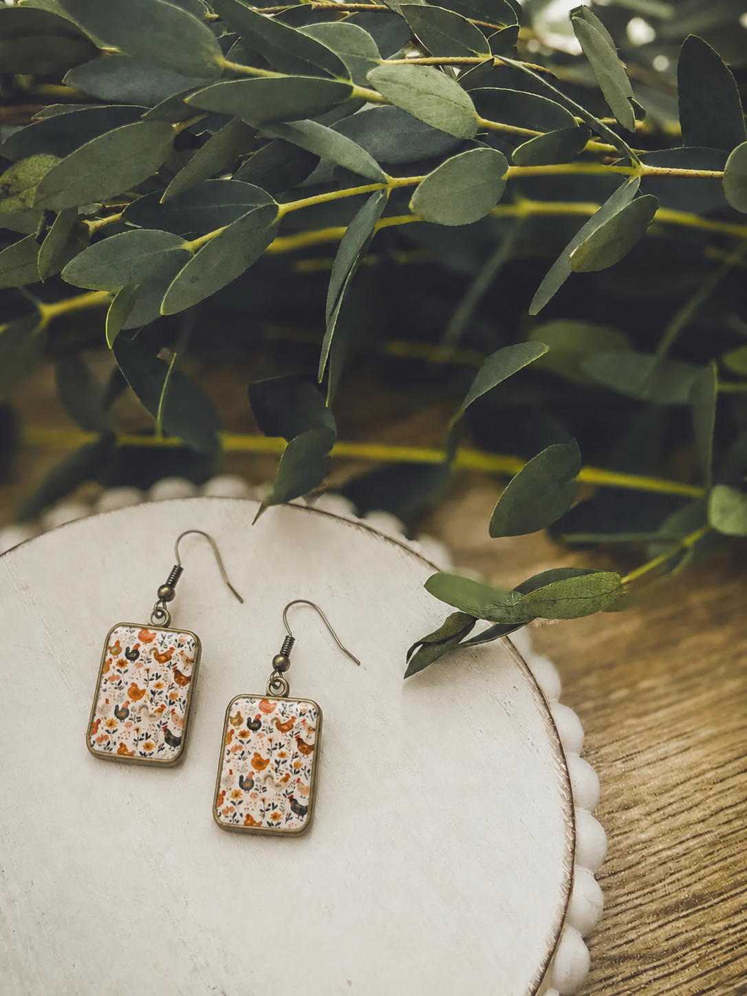Little Hen House Earrings