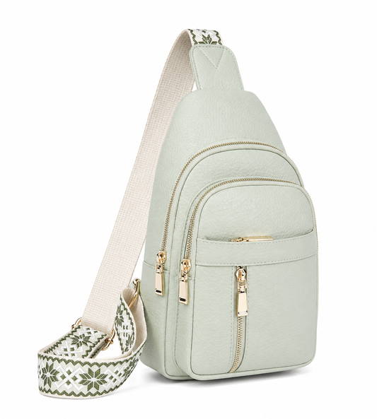 The Willow Crossbody Bag - Mint