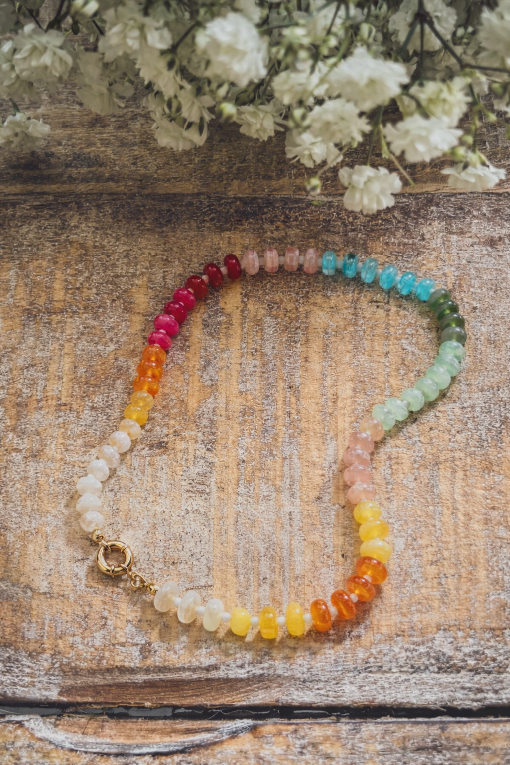 Beautiful Bright Colorful Necklace