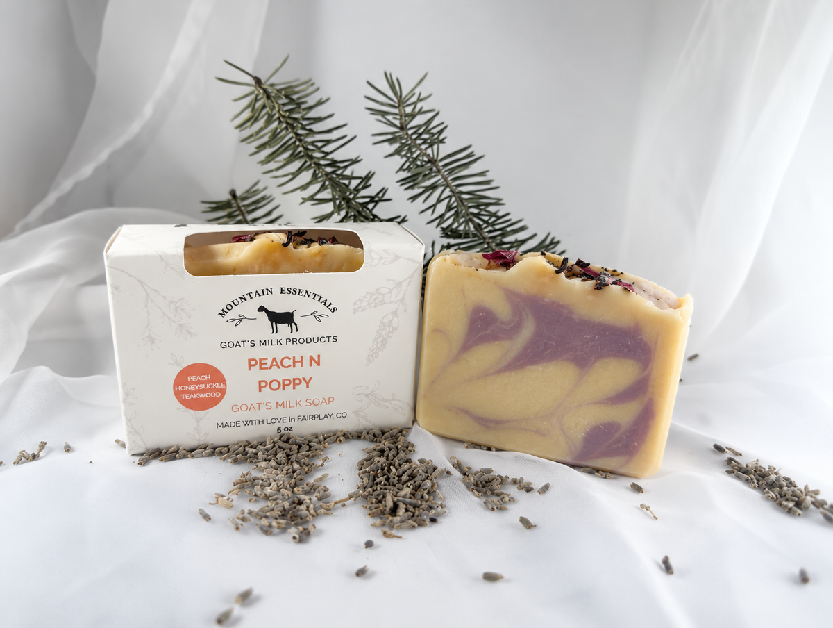 Peach n Poppy Goat Milk Hand and Body Soap