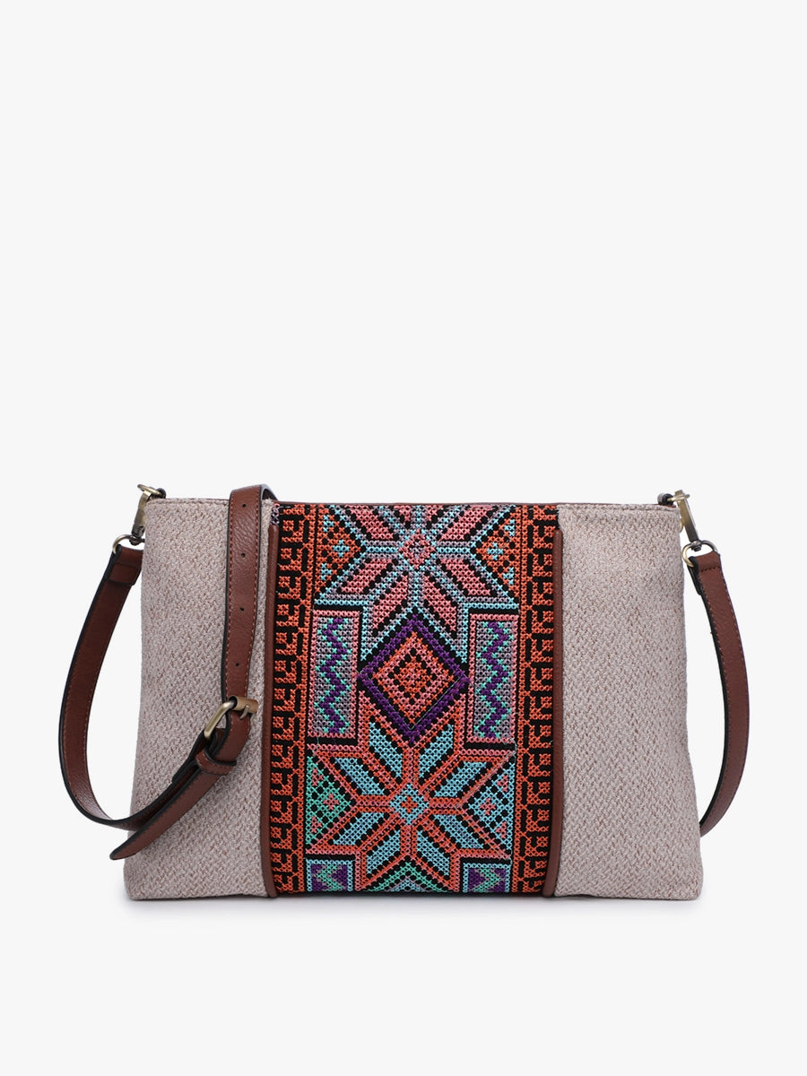 Sierra Aztec Embroidered Crossbody