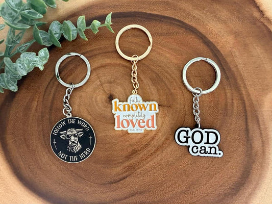 Beautiful Faith Key Chains