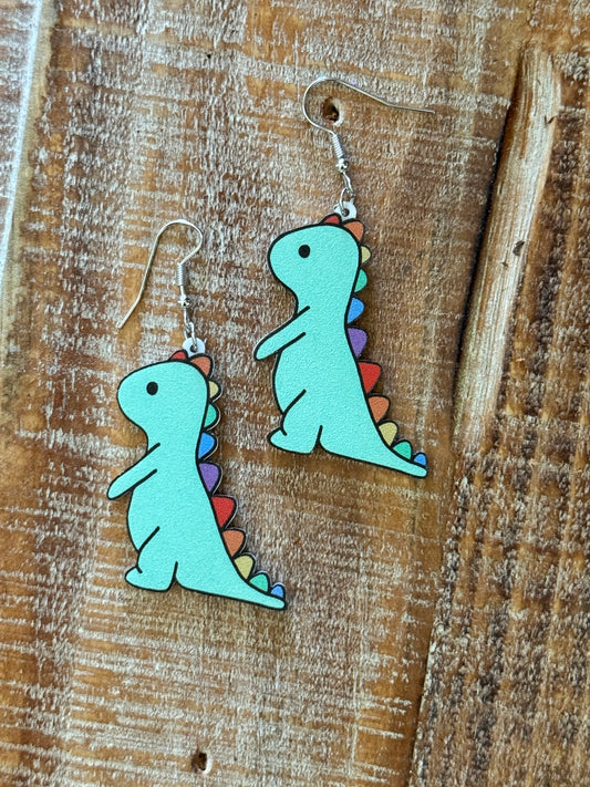 Adorable Dinosaur Earrings