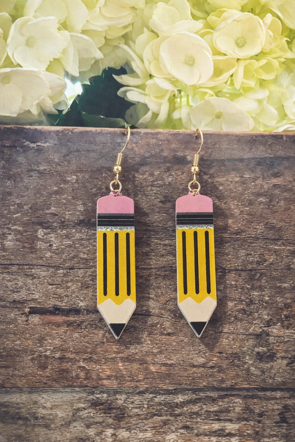 Adorable Pencil Earrings