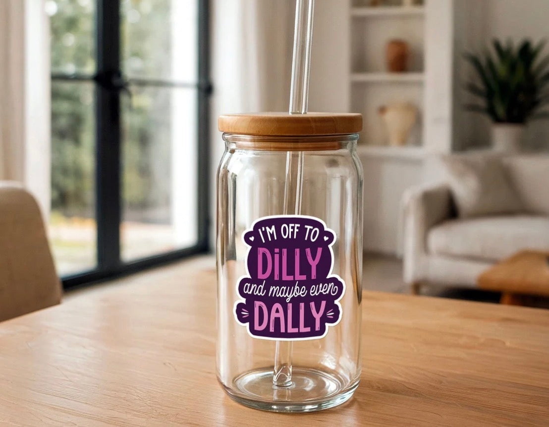 Dilly Dally Sticker